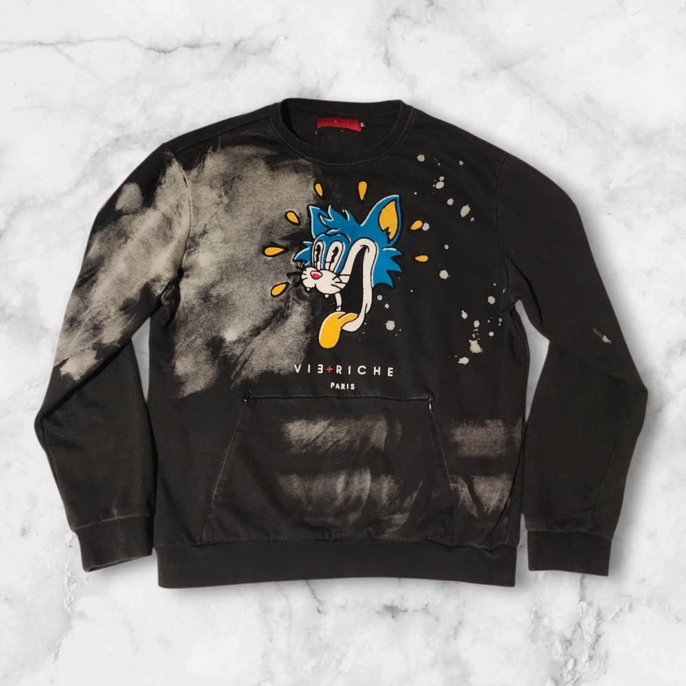 Vie + Richie Paris | Vintage Y2K 90s Crewneck Sweater | US RN#144888